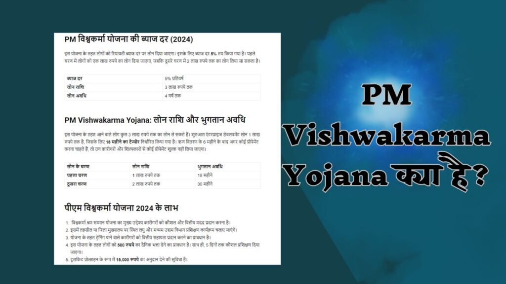 PM VISHWAKARMA LOAN KAISE LE