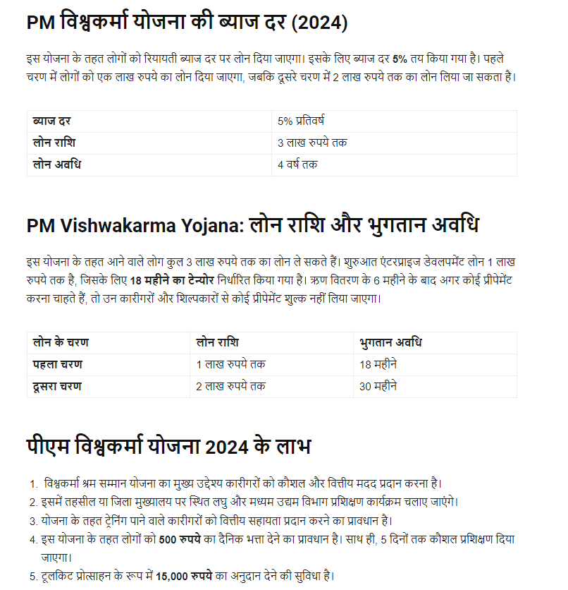 PM VISHWAKARMA LOAN KAISE LE